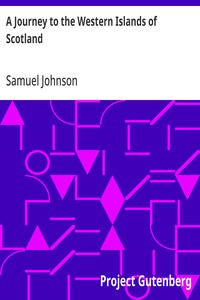 Cover of A Journey to the Western Islands of Scotland — Text and Context