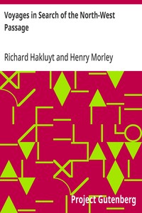 Cover of Voyages in Search of the North-West Passage — Reading Notes