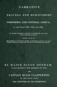 Cover of Narrative of travels and discove...