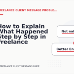 How to Explain What Happened Step by Step in Freelance Client Message English