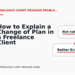 How to Explain a Change of Plan in a Freelance Client Message