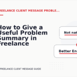 How to Give a Useful Problem Summary in Freelance Client Message English