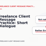 Freelance Client Message Practice: Short Dialogue Examples