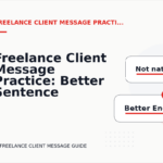 Freelance Client Message Practice: Better Sentence Choices