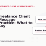 Freelance Client Message Practice: What to Say Instead