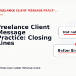 Freelance Client Message Practice: Closing Lines and Follow-Ups